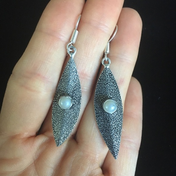 Ethnic Handmade in India Earrings - Picture 2 of 5